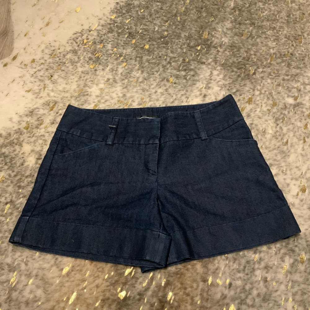 Express Navy High Waisted Shorts Size 4